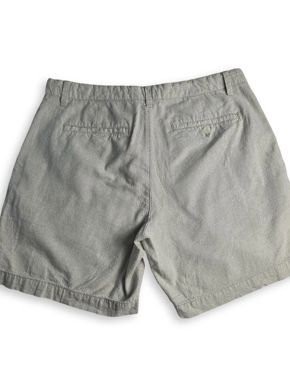 Banana Republic Linen Blend Men's Shorts Light Sage Green Size 33